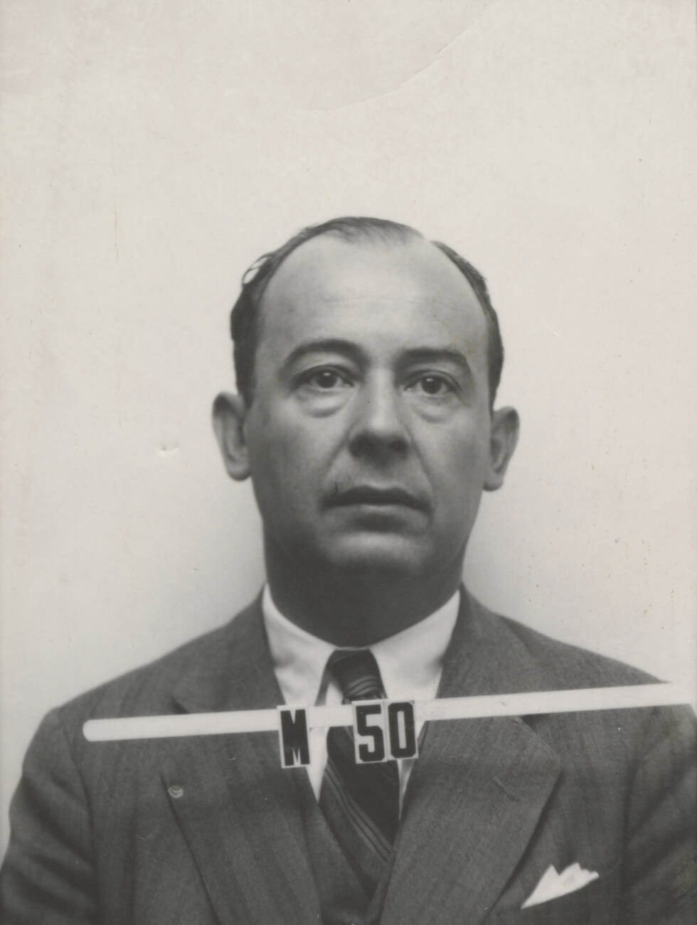 John von Neumann (Los Alamos badge photo, public domain)