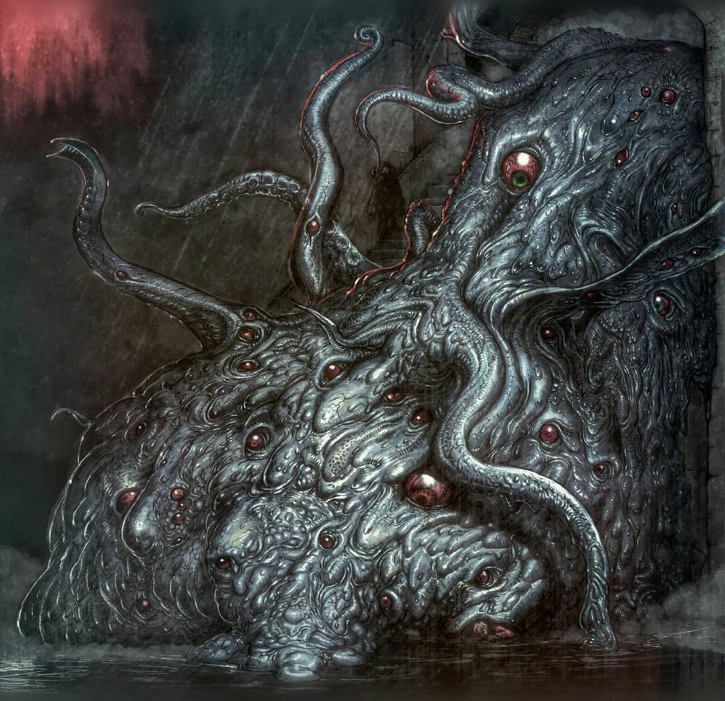 Shoggoth, art by Nottsuo (Wikimedia Commons)